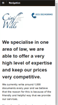 Mobile Screenshot of civilwills.com
